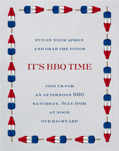 Bomb Pops - 4th of July Invitation by Paperless Post