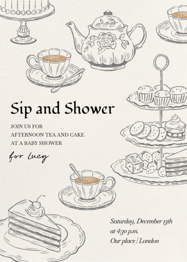 Darling Details - Baby Shower Invitation by Paperless Post