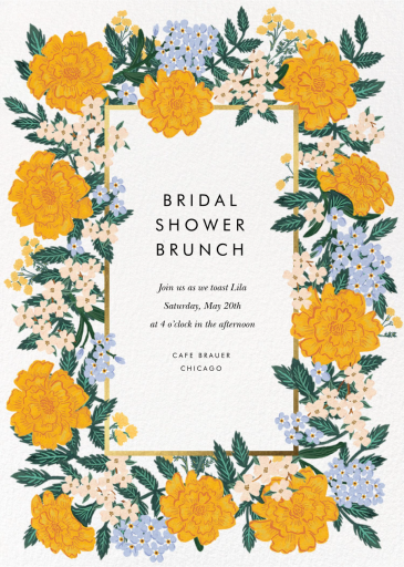 French Marigold - Bridal Shower Invitation by Rifle Paper Co.