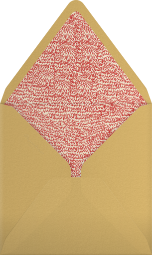 Decorated Deer - Coral & Tusk Envelope