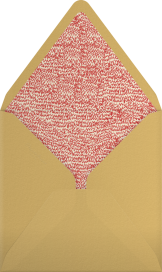 Decorated Deer - Coral & Tusk Envelope