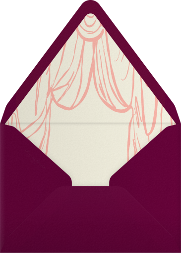 Draped Tablescape - Pulp Templates Co. Envelope