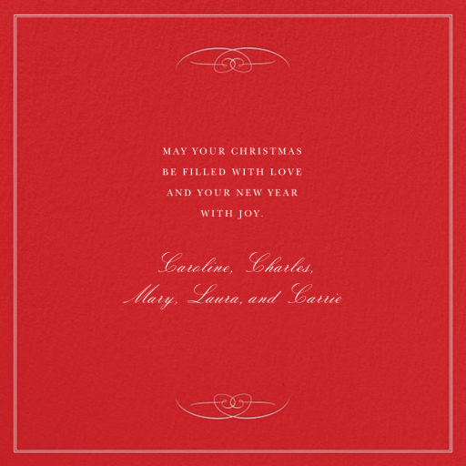 Christmas in Bedford Falls - Holiday Card by Paperless Post - Back