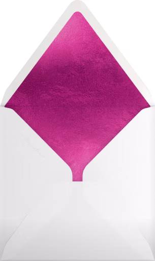 Raining Roses - Paperless Post Envelope