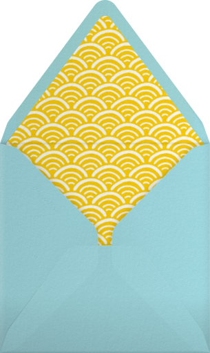 Gold Thoughts - Paperless Post Envelope