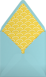 Gold Thoughts - Paperless Post Envelope