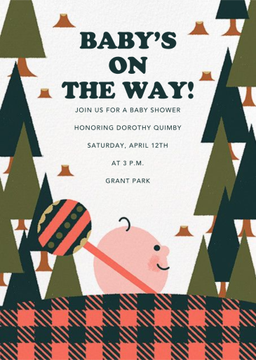 Lumber Party by Paperless Post