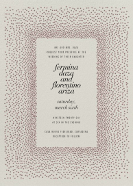 Confetti Dot Frame Invitation