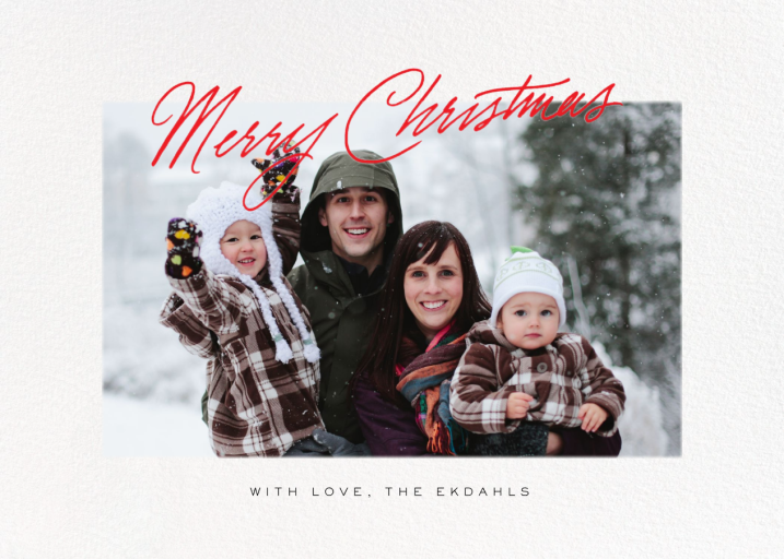 Inscribed - Holiday Card by Paperless Post