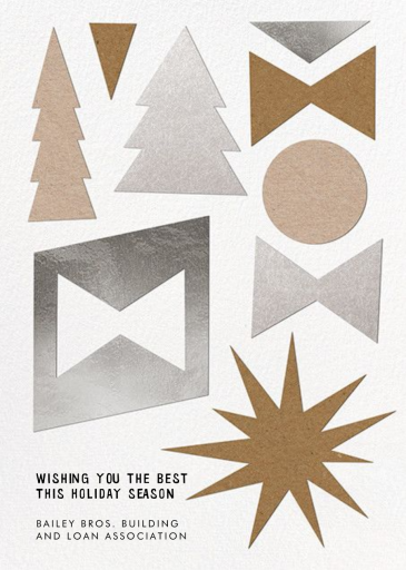 Simple Gifts - Holiday Card by Paperless Post