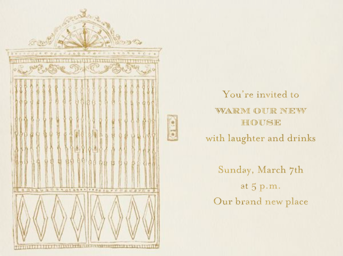 Cage Elevator by Paperless Post