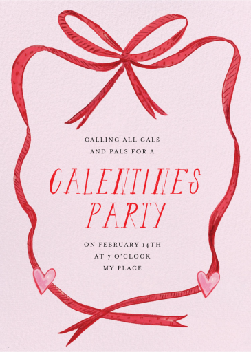 Bow Tied - Invitation by Mr. Boddington's Studio