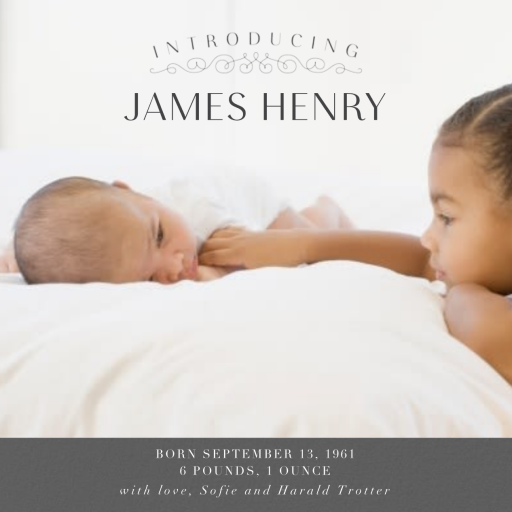 Formal Introduction - Baby Announcement by Paperless Post