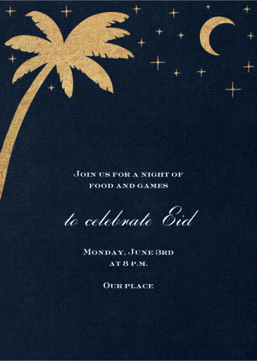 South Pacific - Ramadan & Eid Invitation by Paperless Post