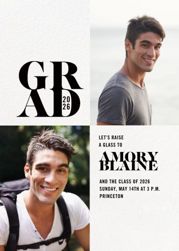 Graduated Check - Invitation by Paperless Post