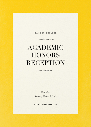 A La Mode - School Event Invitation by Paperless Post