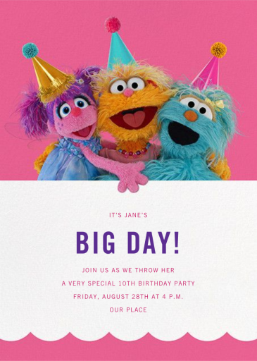 Rosita, Zoe, and Abby by Sesame Street