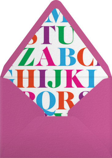 Baby Band (Photo) - Paperless Post Envelope