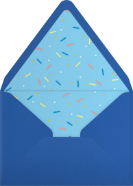 Sprinkles on Top (Photo) - Paperless Post Envelope