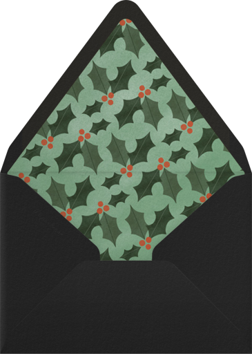 Mistletoe Martini - Paperless Post Envelope