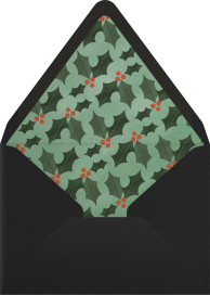 Mistletoe Martini - Paperless Post Envelope