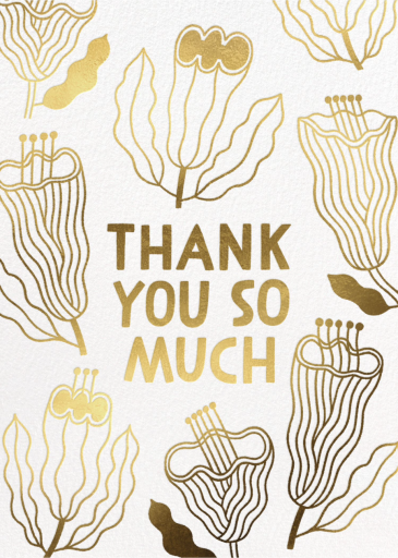 Gilded Gratitude (Anke Weckmann) by Red Cap Cards