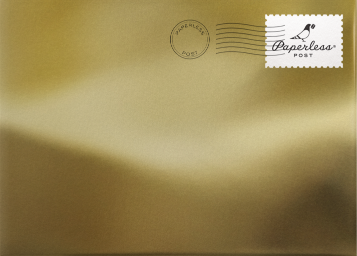 Merry Smiles - Paperless Post Envelope
