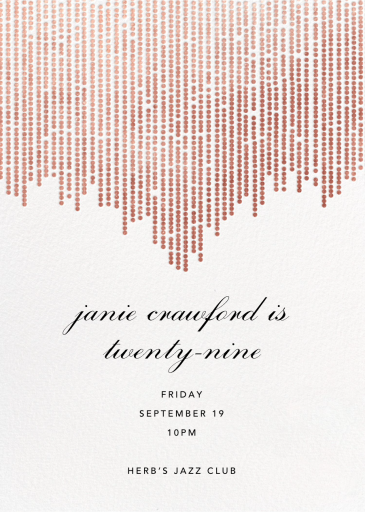 Josephine Baker - Birthday Invitation by Paperless Post