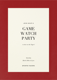 A La Mode - Sports Invitation by Paperless Post