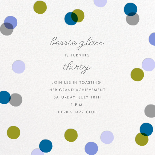 Carnaby - Birthday Invitation by Paperless Post