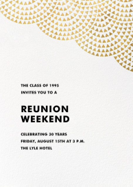Savoy (Square) - Class Reunion Invitation by Paperless Post