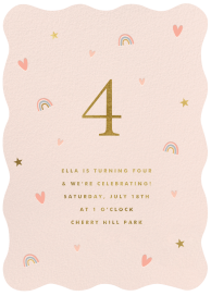 Golden Rainbows by Sugar Paper