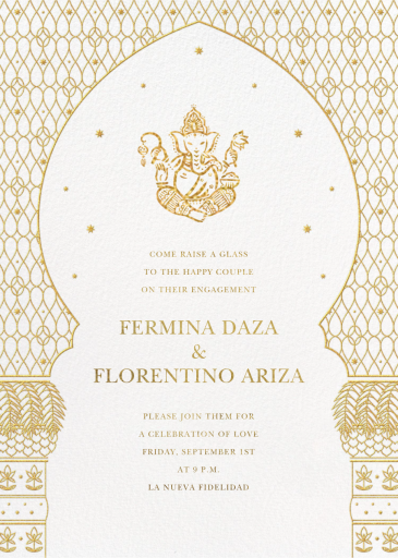 Vinayaka - Bridal Shower Invitation by Paperless Post