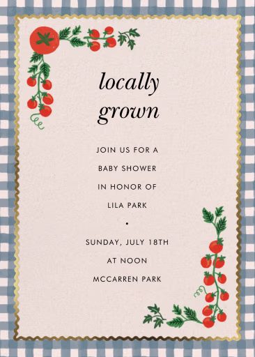 Country Farm - Baby Shower Invitation by Rifle Paper Co.