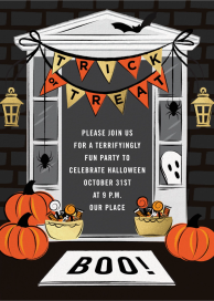 Spooky Doorstep by Cheree Berry Paper & Design