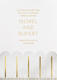 Deluxe - Rehearsal Dinner Invitation by Paperless Post