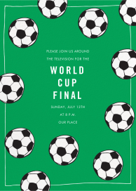 Futbol - Sports Invitation by Linda and Harriett