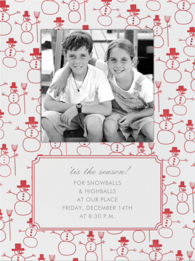 Snowmen Photo by Linda and Harriett