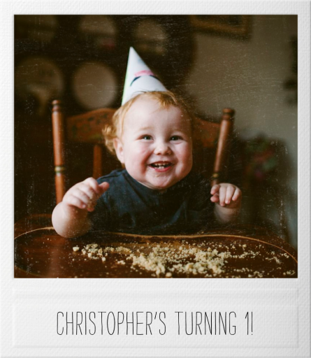 Snapshot - Double Sided by Paperless Post