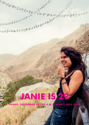 Streamer Shapes (Photo) - Birthday Invitation by Paperless Post