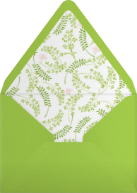 Spring Garden Bed - Paperless Post Envelope