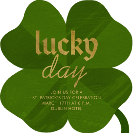 Lucky Clover by Paperless Post