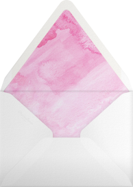 Rainbow Brushstrokes - Paper Source Envelope