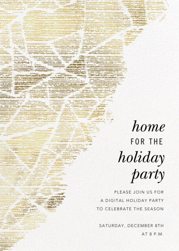 Prism Fade - Holiday Party Invitation by Kelly Wearstler