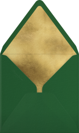 Christmas Tree Cutout - Paperless Post Envelope