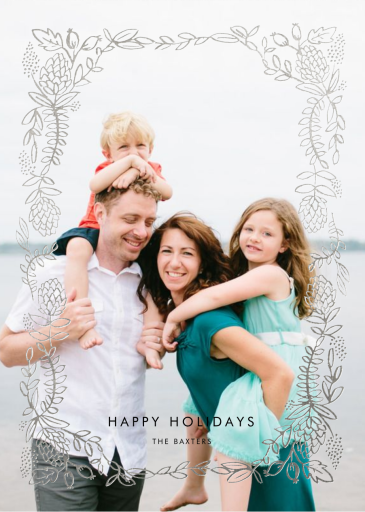 Botanical Lace (Photo) - Christmas Card by Rifle Paper Co.