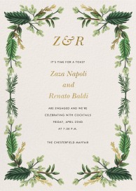 Evergreen Bough - Engagement Party Invitation by Rifle Paper Co.
