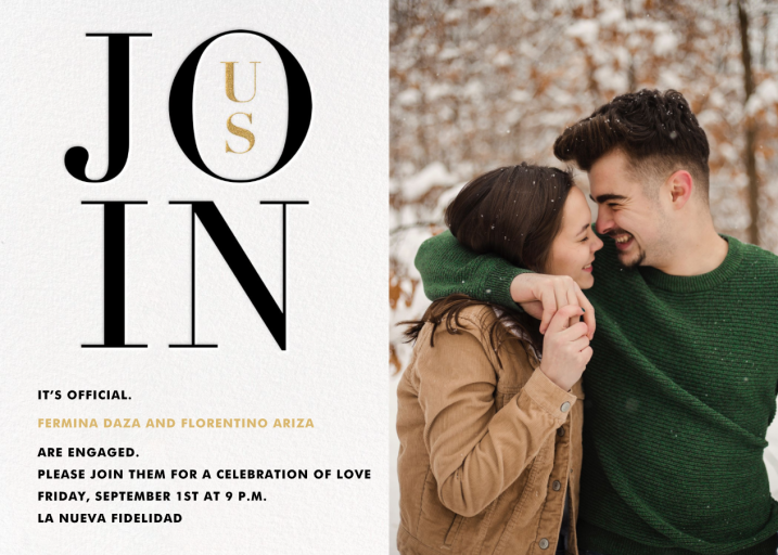 Almaviva Photo - Engagement Party Invitation by Paperless Post