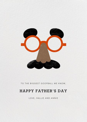 Goofball - Father's Day Card by Paperless Post