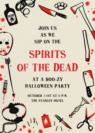Halloween Invitations & Invitation Templates